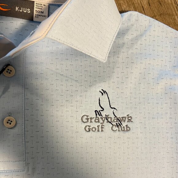 Kjus Men's Golf Shirt Grayhawk Golf Course - Medium - Picture 3 of 6